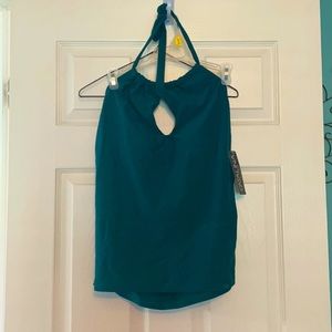 Two piece Catalina tankini teal swimsuit NWT